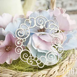 Украшение из чипборда "Бабушкины кружева" (Fantasy) Украшение из чипборда "Бабушкины кружева" (Fantasy)