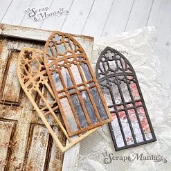 Нож "Окна. Готический витраж", 3,7х9 см (ScrapMania)