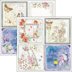 Набор бумаги 30х30 см "Enchanted Land", 8 листов (Ciao bella) Набор бумаги 30х30 см "Enchanted Land", 8 листов (Ciao bella)
