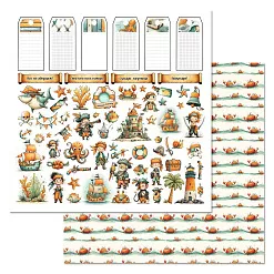 Бумага "Маленький пират. Теги" (ScrapMania) Бумага "Маленький пират. Теги" (ScrapMania)