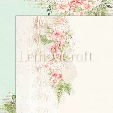 Бумага "Raspberry Garden 06" (Lemon Craft)