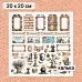 Калька 20х20 см "Лукоморье 21", плотность 110 гр/м2 (ScrapMania)