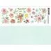 Лист с картинками 10х30 см "Цветочные композиции 2" (ScrapMania)