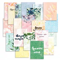 Набор карточек 7х10 см "Цветочный атлас. Анемоны", 20 шт (Mr.Painter)