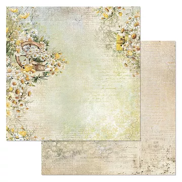 Бумага "Сезон ромашек. Ромашковый чай" (ScrapMania)