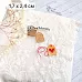 Нож "Рукоделие. Бирка с вышивкой", 1,7х2,4 см (ScrapMania)