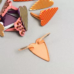 Набор брадсов "Сердечко с рисунком. Микс" (АртУзор) Набор брадсов "Сердечко с рисунком. Микс" (АртУзор)