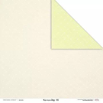 Бумага "Beige and green JOY-05" (Laserowe LOVE)
