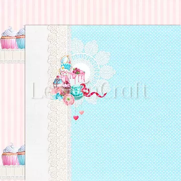 Бумага "Something Sweet 01" (Lemon Craft)