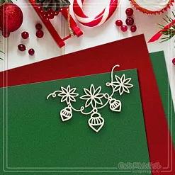 Чипборд "Новогодняя гирлянда" (СкрапМагия)