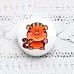 Фишка "Пухлые щечки. Тигруля" (ScrapMania)