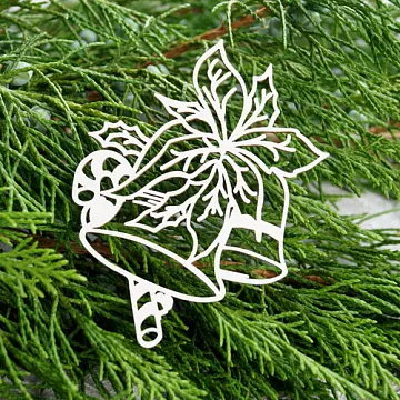 Чипборд "Колокольчики", 5,5х6 см (LeoMammy)