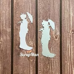 Нож "Гейша", 3,5х8,5 см (Scrapman) Нож "Гейша", 3,5х8,5 см (Scrapman)