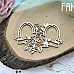 Украшение из чипборда "Две рамки с розами" (Fantasy)