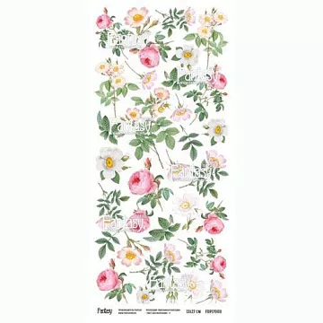 Бумага 13х27 см "Винтажная рапсодия 1" (Fantasy)