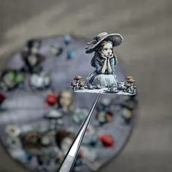 Набор тканевых высечек "Алиса и Чеширский кот", 32 шт (ScrapMania)