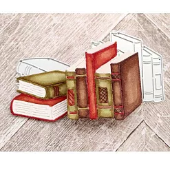 Нож "Любимые книги", 4,7х5 см (AgiArt) Нож "Любимые книги", 4,7х5 см (AgiArt)