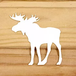 Украшение из чипборда "Лось большой" (Просто небо) Украшение из чипборда "Лось большой" (Просто небо)