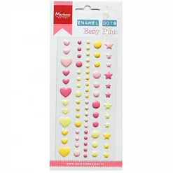 Набор эмалевых капелек "Детский розовый" (Marianne design)