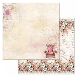 Бумага "Маленькая королева. Желай" (ScrapMania) Бумага "Маленькая королева. Желай" (ScrapMania)