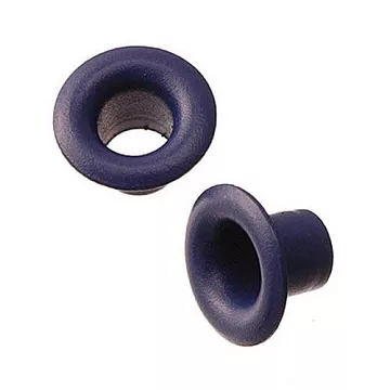 Набор люверсов 1/8 "Круглые", цвет синий 100 шт (Knorr Prandell)