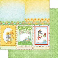 Набор бумаги 30х30 см "Countryside cottage", 24 листа (Heartfelt Creations) Набор бумаги 30х30 см "Countryside cottage", 24 листа (Heartfelt Creations)