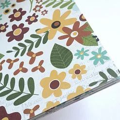 Набор бумаги 30х30 см "Florals", 48 листов