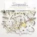 Набор высечек "Золотые элементы", 36 шт (Scrapmama)