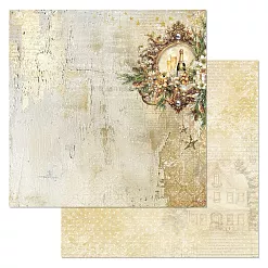 Бумага "Золотой Новый Год. Шампанское" (ScrapMania)