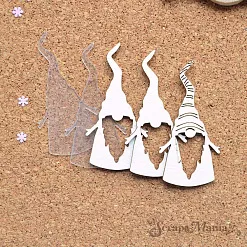Шейкер "Новогодние гномы. Гномик маленький", 3х5,8 см (ScrapMania)