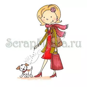Штамп "Прогулка"