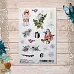 Набор наклеек А6 "Румяный Новый Год. Снежность" (ScrapMania)
