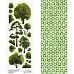 Лист с картинками 10х30 см "Летняя деревня. Деревья" (ScrapMania)