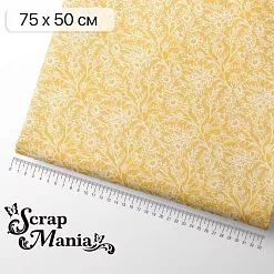 Отрез ткани 75х50 см "Сезон ромашек. Увлекательные истории" (ScrapMania) Отрез ткани 75х50 см "Сезон ромашек. Увлекательные истории" (ScrapMania)