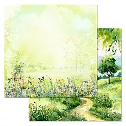Бумага "Времена года: лето. Луга и поля" (ScrapMania) Бумага "Времена года: лето. Луга и поля" (ScrapMania)