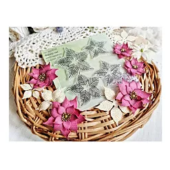 Штамп "Бархатная пуансеттия", 7х6,4 см (AgiArt) Штамп "Бархатная пуансеттия", 7х6,4 см (AgiArt)