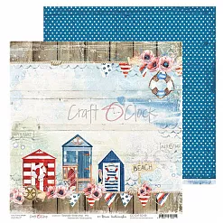 Бумага 30х30 см "Seaside greetings 5" (CraftO'clock)