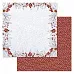 Бумага "Снежная клюква. Ягодная рамка" (ScrapMania)
