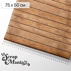 Отрез ткани 75х50 см "На лесной опушке. Дерево" (ScrapMania) Отрез ткани 75х50 см "На лесной опушке. Дерево" (ScrapMania)