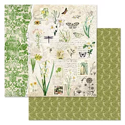 Набор бумаги 20х20 см "Заповедник", 12 листов (ScrapMania) Набор бумаги 20х20 см "Заповедник", 12 листов (ScrapMania)