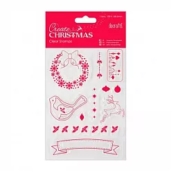Набор штампов "Рождественские миниатюры" (DoCrafts) Набор штампов "Рождественские миниатюры" (DoCrafts)