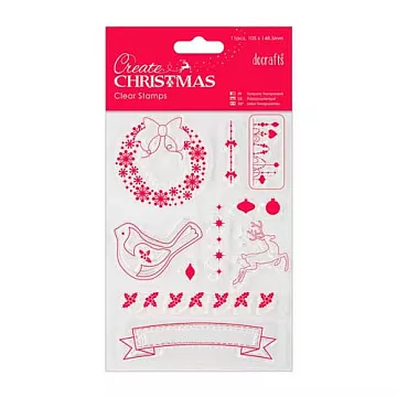 Набор штампов "Рождественские миниатюры" (DoCrafts)