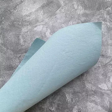 Отрез ткани А4 для цветоделия "Серо-голубой" (CraftHouse)