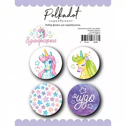 Набор фишек "Единорожки" (Polkadot)