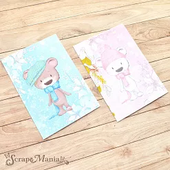 Набор карточек "Новогодняя Ванилька" (ScrapMania)