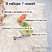 Нож "Цветочный комплимент. Лейка с сердечком", 3,5х5 см (ScrapMania)