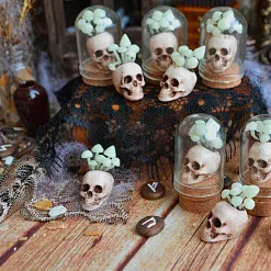 Миниатюра "Череп с грибами в колбе", 1 шт (Югарт) Миниатюра "Череп с грибами в колбе", 1 шт (Югарт)