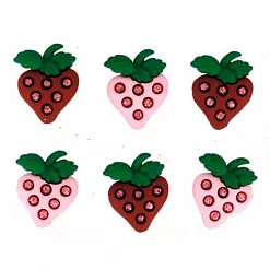 Набор пуговиц "Земляничная поляна" (Dress It Up) Набор пуговиц "Земляничная поляна" (Dress It Up)