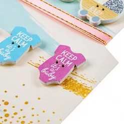 Набор деревянных пуговиц "Детский" (АртУзор)