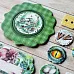 Набор цветного чипборда "Эра динозавров" (Scrapmania)
